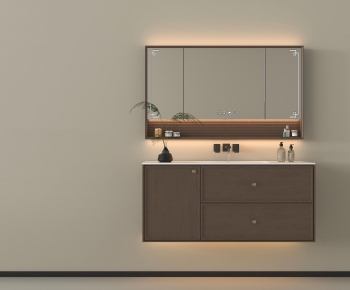 Modern Bathroom Cabinet-ID:839397917