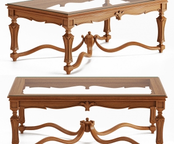 Retro Style Coffee Table-ID:331834085