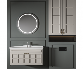 Modern Bathroom Cabinet-ID:361960898