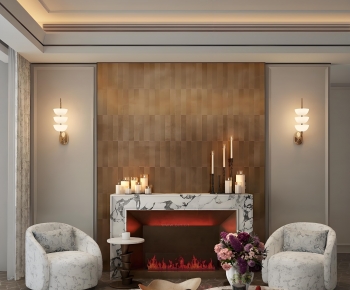 Modern A Living Room-ID:398962026