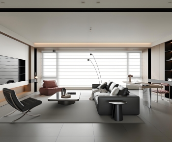 Modern A Living Room-ID:467565062