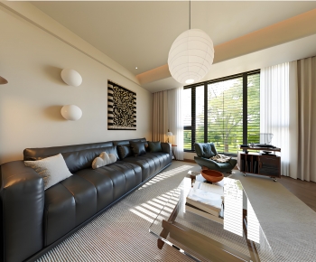 Modern A Living Room-ID:710310994