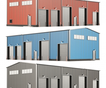 Modern Industrial Building-ID:866533995