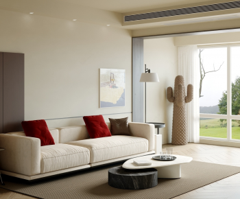 Modern A Living Room-ID:455324898