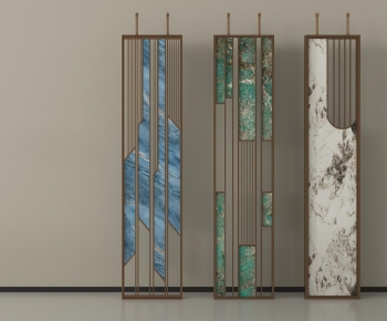 New Chinese Style Metal Screen Partition-ID:528853893