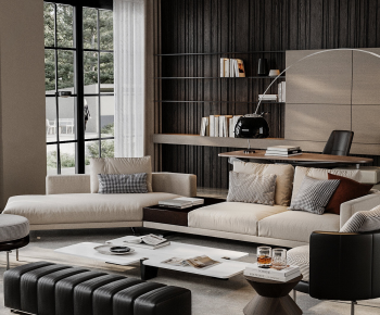 Modern A Living Room-ID:367997889