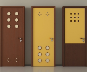 Modern Single Door-ID:790961034