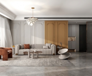 Modern A Living Room-ID:534177062