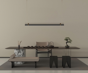 New Chinese Style Tea Tables And Chairs-ID:636312968