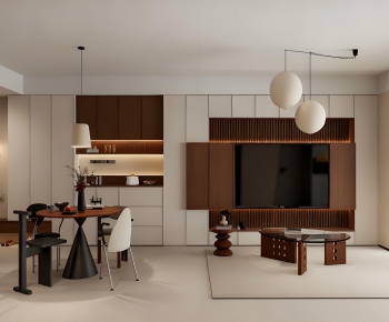 Modern A Living Room-ID:128004073