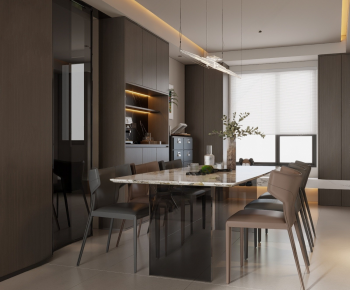 Modern Dining Room-ID:608434928