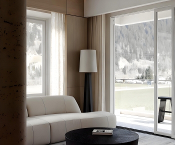 Modern A Living Room-ID:640721089