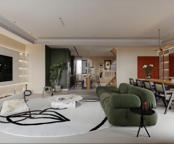 American Style A Living Room-ID:522212039