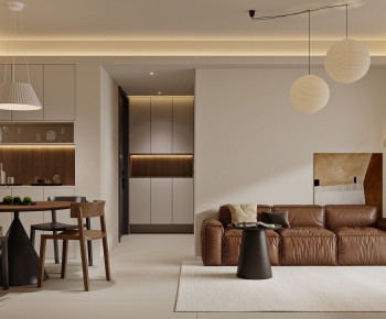 Modern A Living Room-ID:754292017