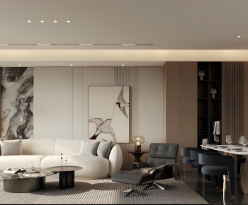 Modern A Living Room-ID:632335903