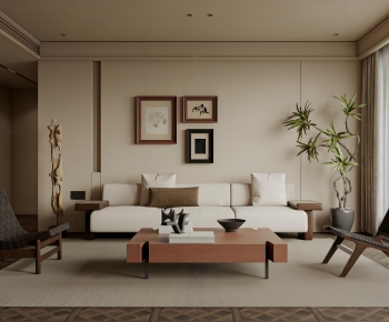 Modern A Living Room-ID:178690914