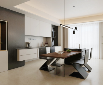 Modern Dining Room-ID:704993969