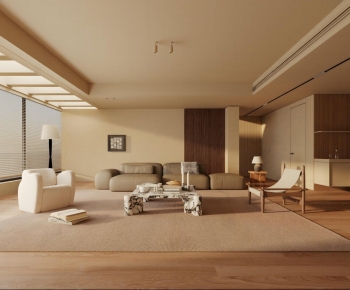 Wabi-sabi Style A Living Room-ID:783135892