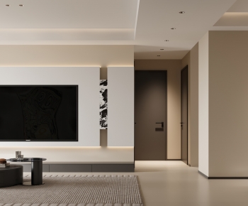 Modern A Living Room-ID:500668054