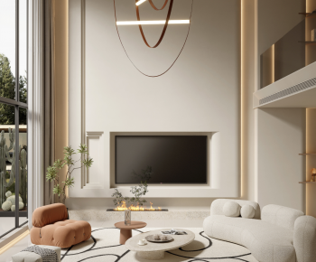 Modern A Living Room-ID:998897082