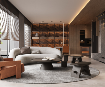 Modern A Living Room-ID:243191008