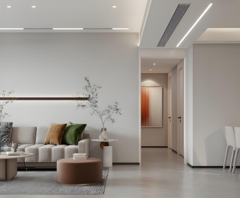 Modern A Living Room-ID:679012067