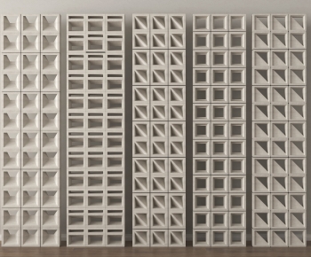 Modern Cement Brick Screen Partition-ID:957237018