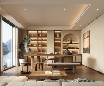 Wabi-sabi Style Tea House-ID:652740001