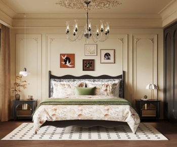 French Style Bedroom-ID:955714949