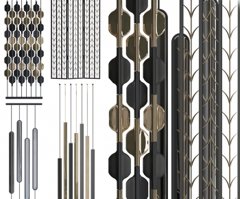 Modern Metal Screen Partition-ID:664952042