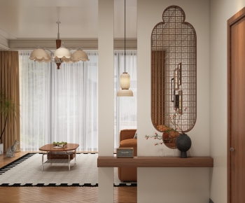 New Chinese Style Hallway-ID:515474085