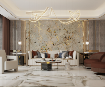 Modern A Living Room-ID:826277025