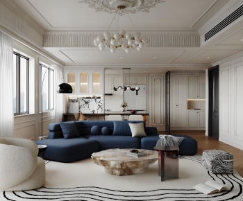 French Style A Living Room-ID:575511936