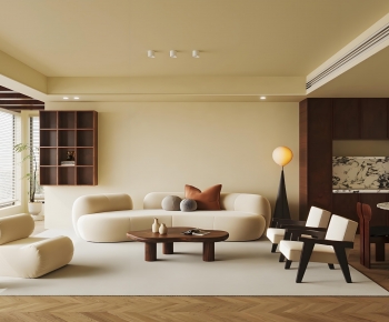 Modern A Living Room-ID:571471935