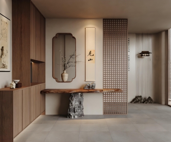 New Chinese Style Hallway-ID:460892925