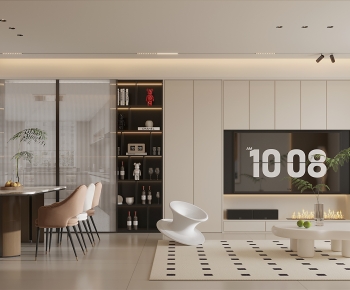 Modern A Living Room-ID:550990154