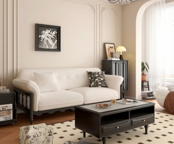 French Style A Living Room-ID:869230995