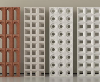 Modern Cement Brick Screen Partition-ID:784219039