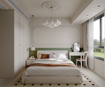 French Style Bedroom-ID:167110093