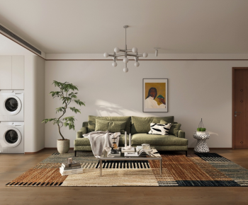 Modern A Living Room-ID:740000017