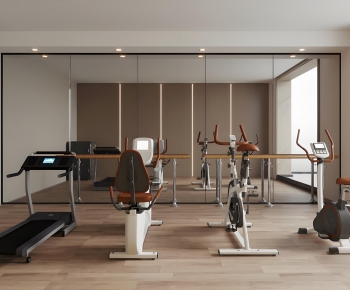 Modern Home Fitness Room-ID:568372016