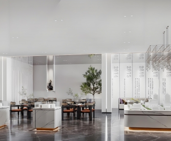 Modern Real Estate Sales Office-ID:553920368