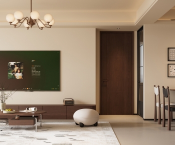 Modern A Living Room-ID:958508017