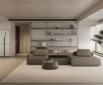 Modern A Living Room-ID:656543972