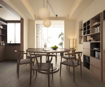 New Chinese Style Dining Room-ID:692292936