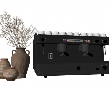 Modern Kitchen Electric Coffee Machine-ID:367379901