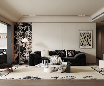 Modern A Living Room-ID:470645908