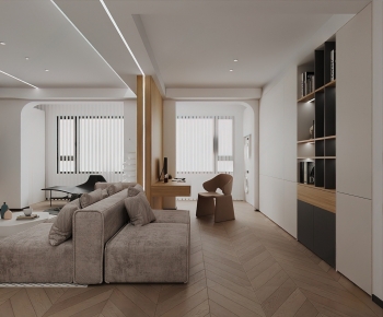 Modern A Living Room-ID:299726961