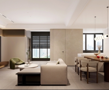 Modern A Living Room-ID:704015974