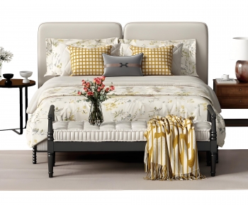American Style Double Bed-ID:944236992